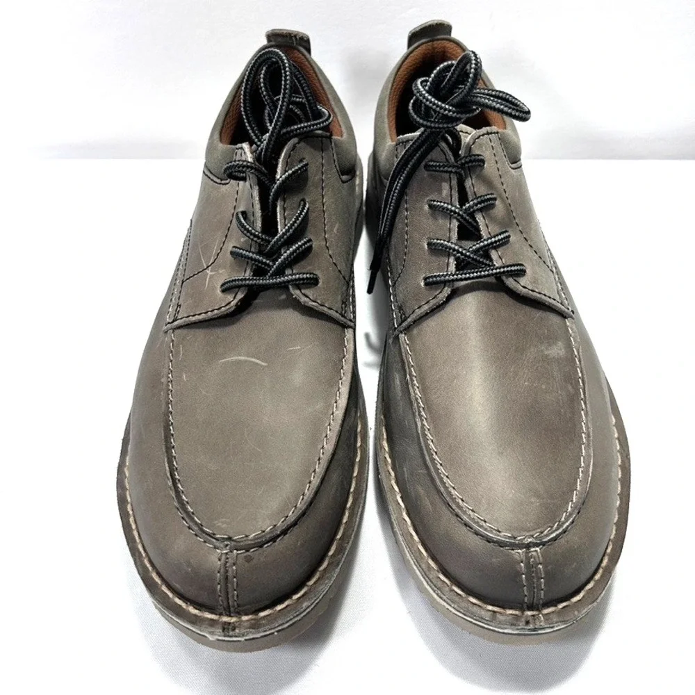 Clarks‎ Men's Eastridge Moc Grey Leather US 11W